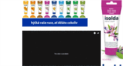 Desktop Screenshot of isolda-krem.cz